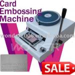 Plastic Card Embossing Machine