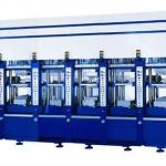 Eva two color/duo-density injection molding machine-