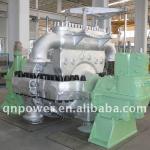 Back pressure steam turbine-