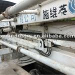 Schwing used concrete pump with truck