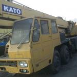 KATO truck crane 4 wheels in front mobile crane original kato crane NK250H