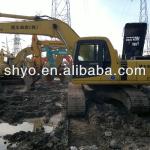 Used Komatsu pc200-6E excavator in low price
