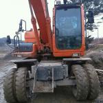Used Excavator Doosan DX 140 W From Korea Year 2008-