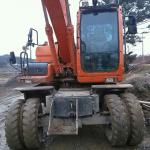 Used Excavator Doosan DX 140 W From Korea Year 2008