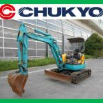 Used Japanese Mini Excavator Kubota U - 35 - 3S Sales / Canopy , Blade , Engine D1503-KA