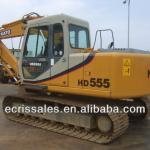 Used Kato excavator for sale, Japan excavator, HD555