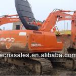 used Daewoo excavator DH220lc original from China