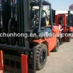 used forklift toyota 5t 7FD50, 3 mast 5m lifting height, original from japan