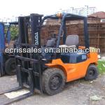 Used Toyota forklift 3 ton, 7fd, original from Japan
