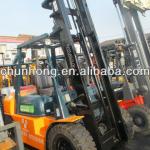 used forklift 5t toyota 7FD50, original from japan, excellent condition-