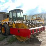 Used Dynapac CA25PD pad foot compactor road roller,10TON Roller