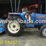 USED TRACTOR WITH ROTARY TILLERS