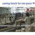 Battery ceramic making machine for one-piece WC