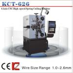 KCT-626 6 axes Compression spring coiling machine &amp; spring coiler