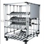 Shopping cart for supermarket cargo trolley