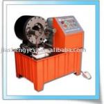 Rubber tubes locking and pressing machine-
