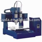 SUDA SMALL CNC ROUTER /CNC ENGAVER/ CNC CUTTER WITH TWO SPINDLE MOTOR 3d cnc control ---SD3025V