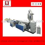 PE corrugated tube extrusion line