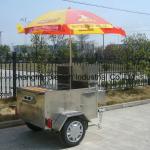 Moving Hot Dog Cart