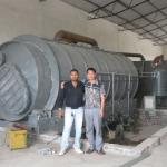 Tire and rubber pyrolysis equipements