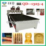 Best Price Multi-head Woodworking CNC Router QD-1325-4