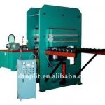 plate vulcanizer with forced opening moulds &amp; automatic push and draw moulds