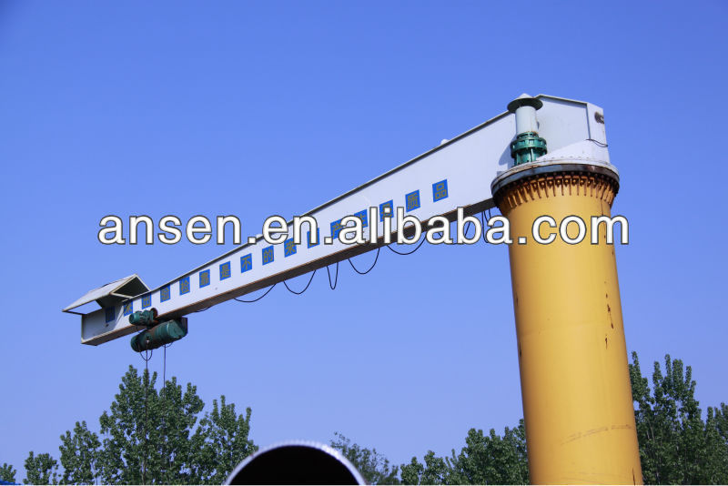 0.5t, 1t, 2t, 3t, 5t,10t, 15t, 20t Anson Rotated Jib Crane