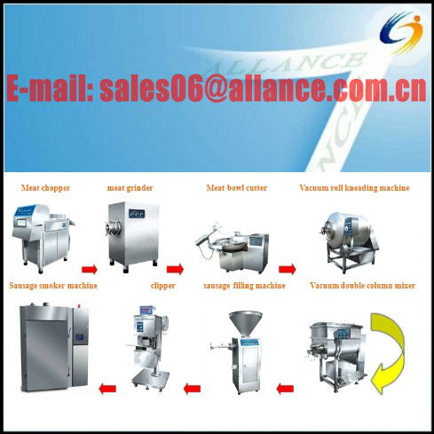 0086 13663826049 High efficiency sausage production line