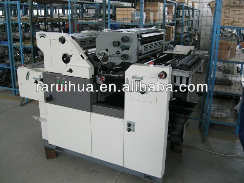 1/2 color invoice/receipt book offset printing machine price in China