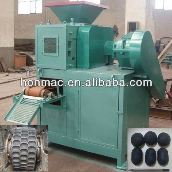 1-2 tph Roller Press coal dust briquetting machine for sale