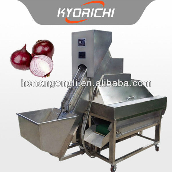 1-2t/h onion peeling machine