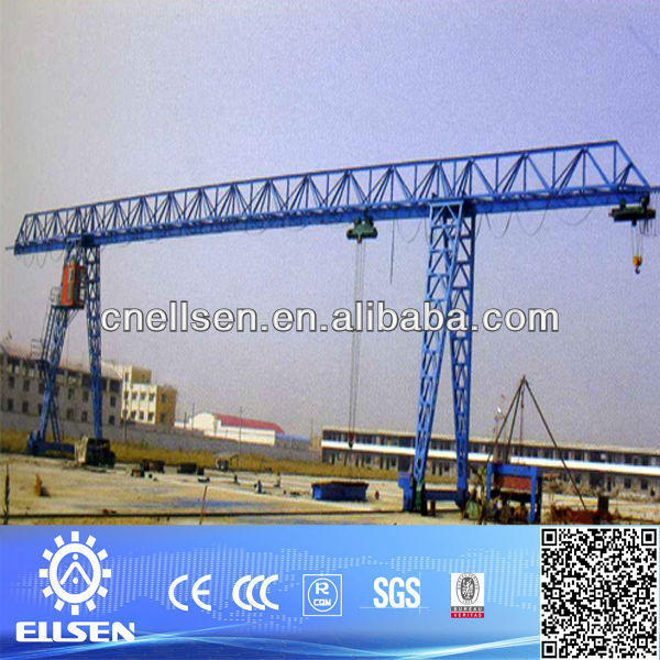 1-30T trussed single girder gantry crane