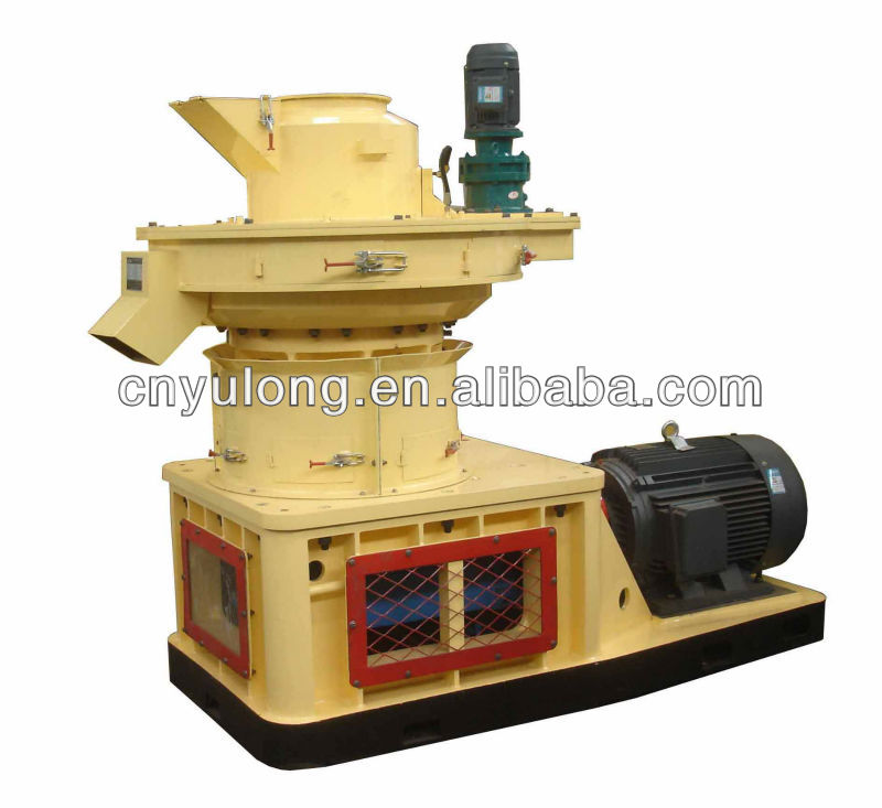 1.5-2 T/H YULONG quality sawdust pellet mill/wood pellet machine
