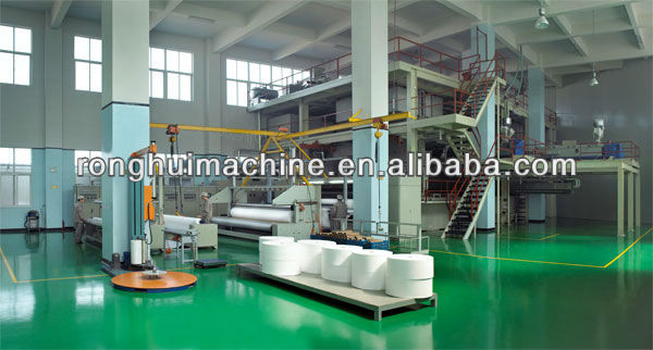 1.6meter Non woven fabric making machine1.6meter Non woven fabric making machine