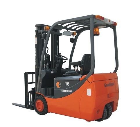 1.6T Three-Wheel Electric Forklift with SME controller