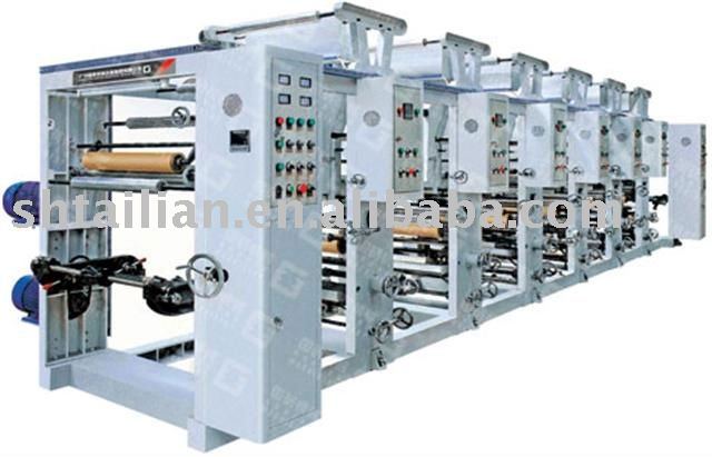 1-8 color gravure priniting machine combinations