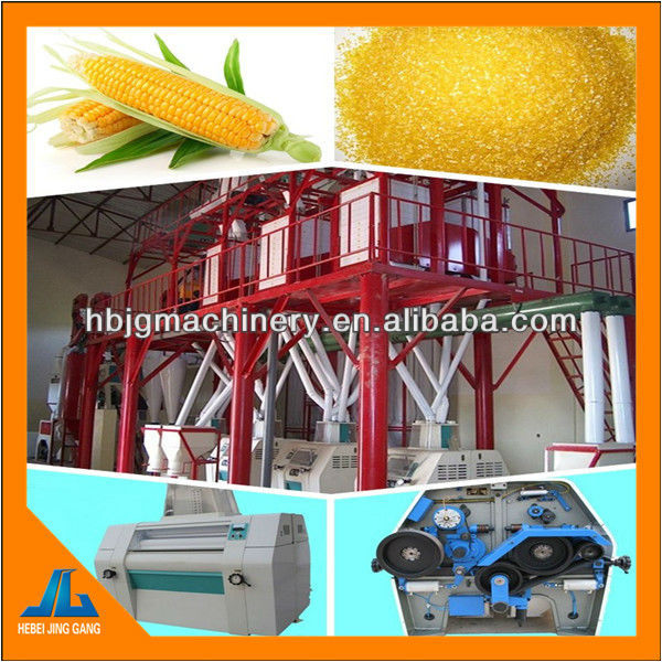 10-15T Small Scale Maize Flour Machine, Corn Flour Production Machinery