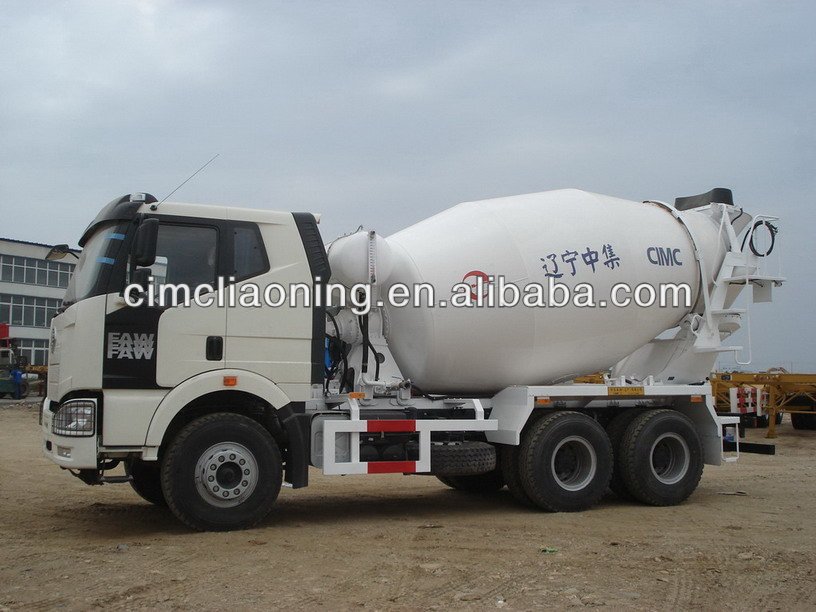 10 Wheels 9m3 Concrete Mixer Truck