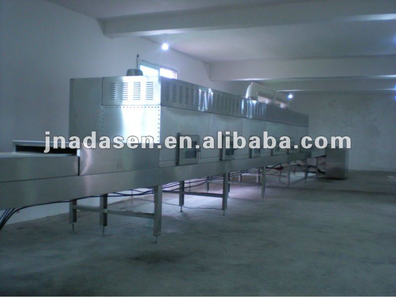 100-1000kg/h industrial used big capacity microwave dryer for vegatables, tea leaf,stevia leaf,moringa,olive leaves