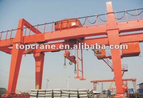 100/20t double hook double girder Gantry Crane