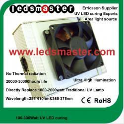 100 W LED UV Curing 395-405nm 120 degree 100x130mm