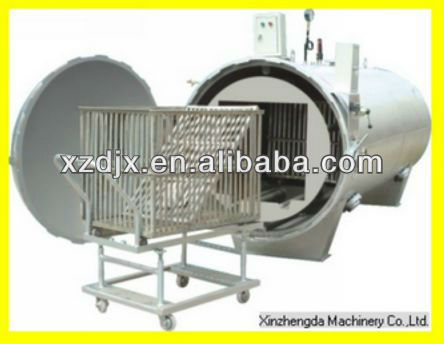 1000*3600mm rotatable retort autoclave machine
