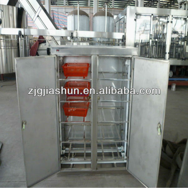 10000-15000BPH caps sterilizer for drink producction line