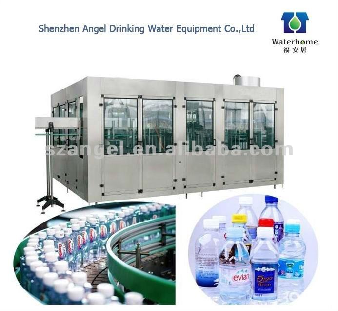 10000BPH Bottle Washing Filling Capping Machinery