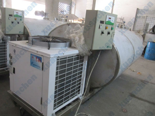 10000Liters Horizontal Milk Cooling Tank