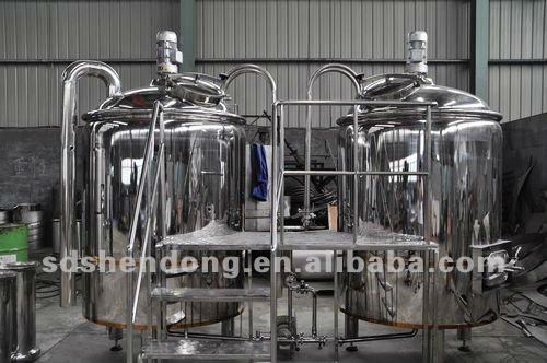 1000L beer making machine, stainless steel beer equipment