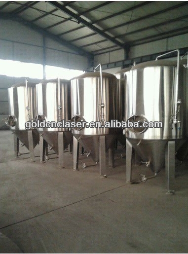 1000l stainless steel or red copper calding brewery equipments