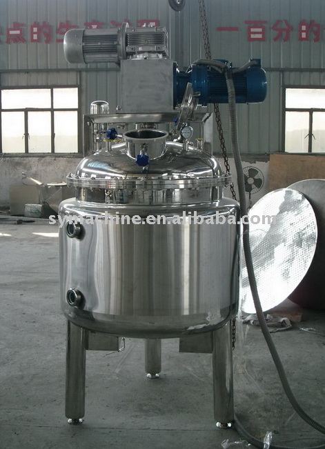 100L--10000L double sides mixing tank with agitator