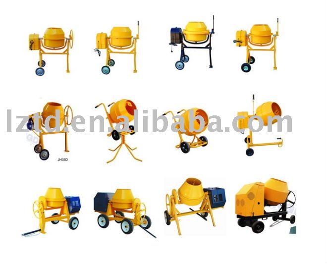 100L 125L 260L 350L 400L Concrete Mixer