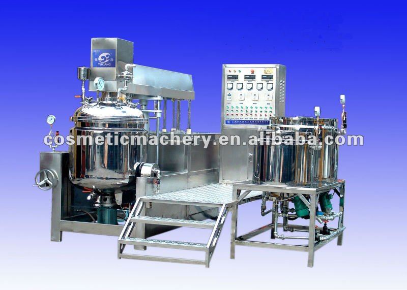 100L vacuum emulsifying machine for toothpaste